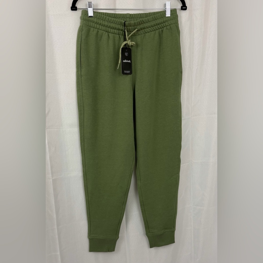 Allbirds Men’s Calm Cargo Green R & R Organic Cotton Jogger Sweatpants Med. NWT - Picture 2 of 8